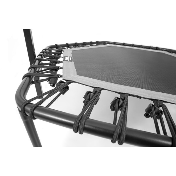 Εξάγωνο Τραμπολίνο με Λαβή Στήριξης Tuck Γκρι (70265)